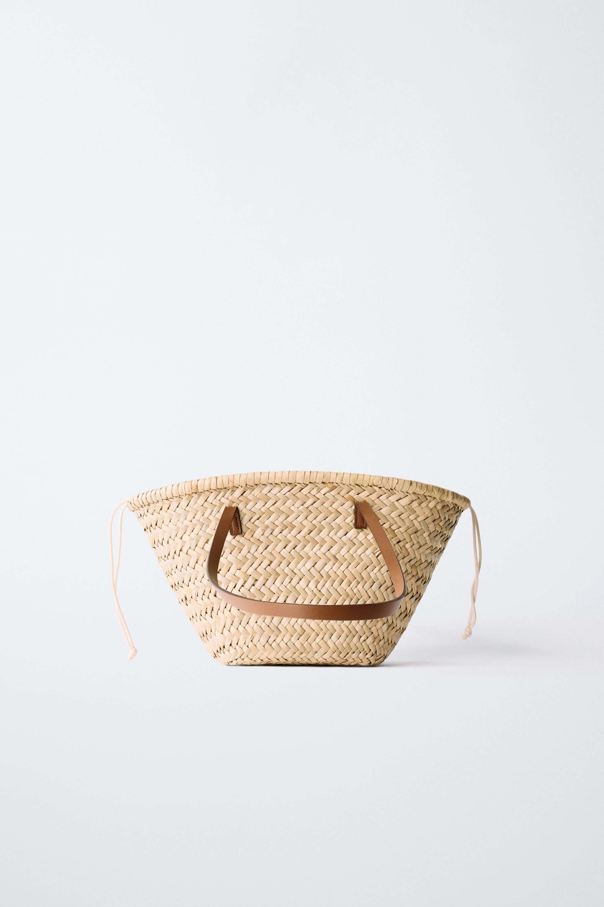 SAC SHOPPER EN RAFFIA POISSONS